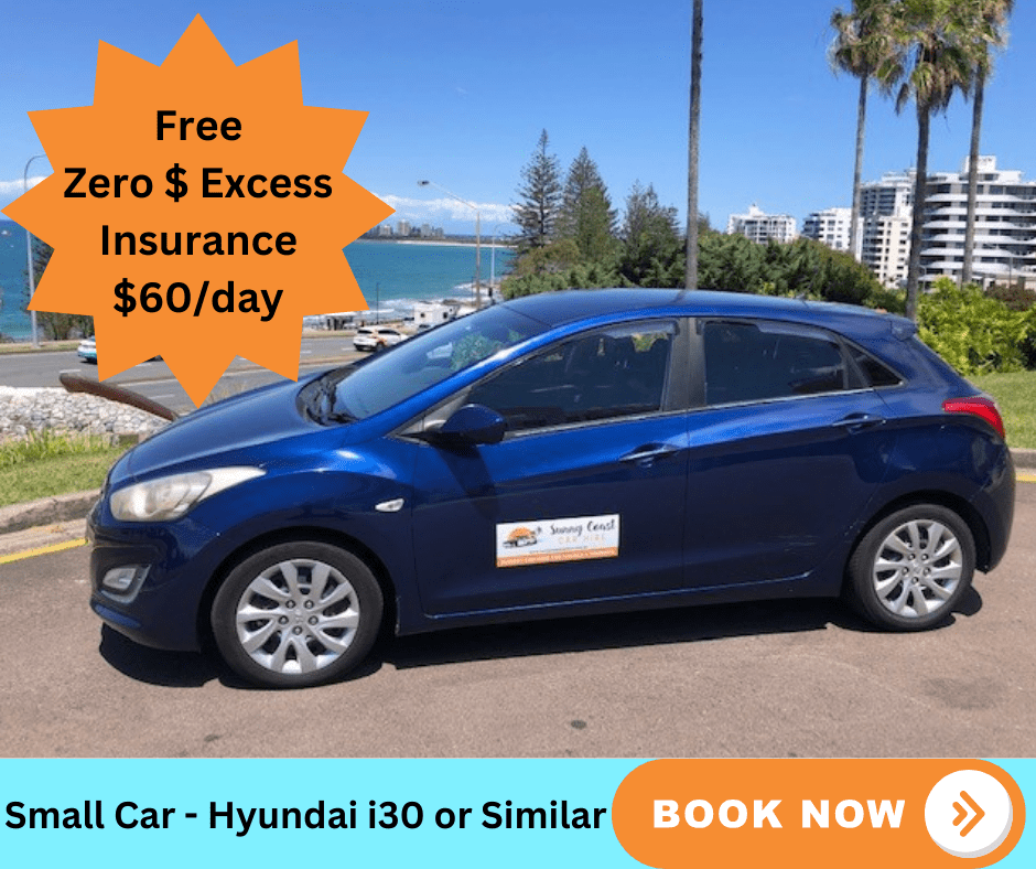 Small Car Hire $75/day inc Insurance & Zero Excess